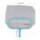 Red de malla de nylon verde para skimmer de piscina 39.5x29x3cm 183g 8
