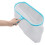 Red de malla de nylon verde para skimmer de piscina 39.5x29x3cm 183g 1
