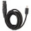 Cable USB-C a XLR para micrófono 3.0m nylon, negro, 93dB SNR 12