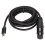 Cable USB-C a XLR para micrófono 3.0m nylon, negro, 93dB SNR 1