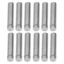 Paquete de 12 piezas de tornillos espaciadores de acero inoxidable 12x60 mm