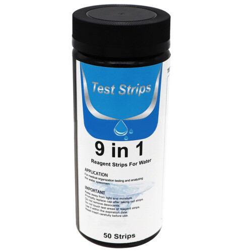 9 in 1 tragbare Poolwasser-Teststreifen 50 Stück 1