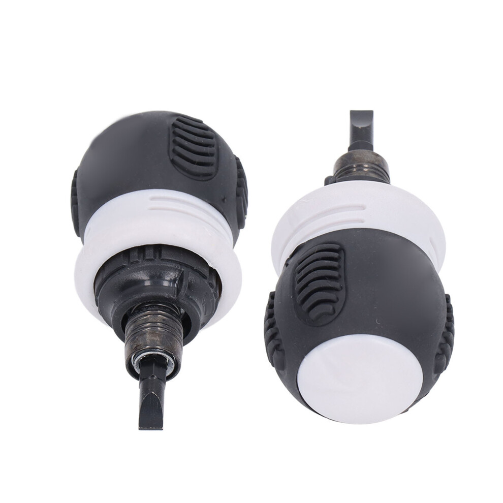 Ratchet Screwdriver Mini Magnetic Cross Head Slotted 2 in 1 Chrome Vanadium Steel Hardware Gray-image-OPC-PHVNRHN-NEW