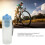 Outdoor-Wasserflasche mit Filter 750 ml Weiß 11