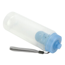 Filtered Water Bottle Outdoor Portable Water Bottle with Filter for Travel Hiking Backpacking Camping 750ml White