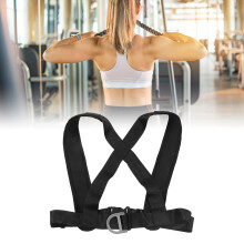 Sled Harness Tire Pulling Strap Resistance Strength Training Shoulder Strap Fitness Equipment