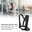 Sled Harness Tire Pulling Strap Resistance Strength Training Shoulder Strap Fitness Equipment 3