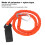 Kajak-Paddel-Leine 72 cm Orange, 89 cm Stretch 9