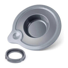 Tappo per ciotola per mixer compatibile con Kitchenaid K5GB da 5 litri, maniglia per ciotola in vetro