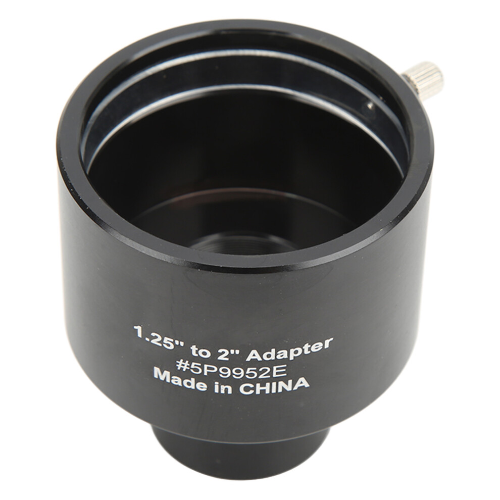 1.25 To 2 Telescope Adapter Telescope T Ring Aluminum Alloy 1.25In Port To 2In Port Adapter For Astronomical Telescope 8211321500571