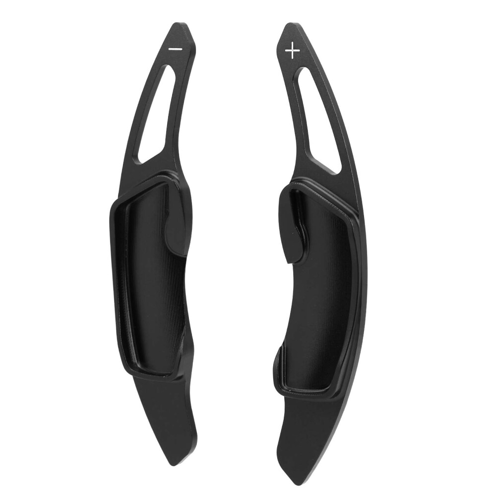 1 Pair Aluminum Alloy Paddle Shifter Extension For Subaru Impreza Wrx Brz Forester Legacy Outback Black 8761321500359