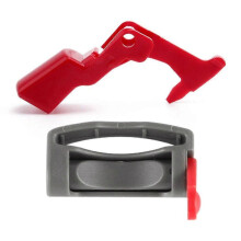 Υπερβολικά ισχυρό κουμπί ενεργοποίησης για ηλεκτρικές σκ