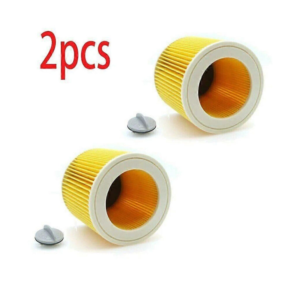 Lot de 1/2/3 filtres à cartouche de rechange pour aspirateur eau et poussière Karcher WD2 WD3 Series
