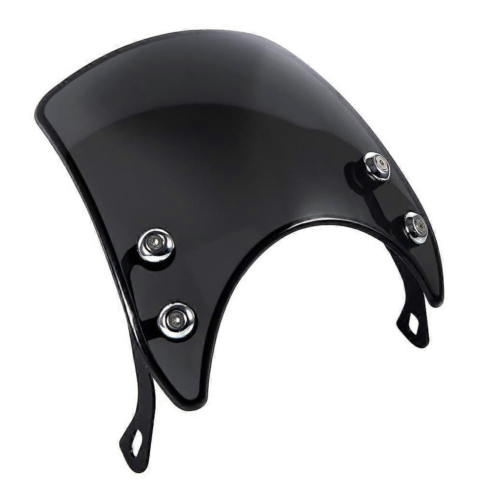 Pare-Brise Moto Universel Pour Phare 5-7 Pouces - Déflecteur De Vent Transparent Résistant Pour Suzuki Et Motos