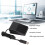 USB Foot Switch USB Single Pedal Mechanical Switch with Indicator Light Standard HID Programmable PC Keyboard Mouse Device 10