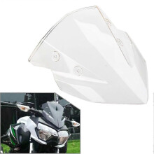 Motorcykel vindruta vindruta för Kawasaki Z400 2018 2019 2020 2021 2022 ABS plast vindruta