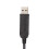 USB Foot Switch USB Single Pedal Mechanical Switch with Indicator Light Standard HID Programmable PC Keyboard Mouse Device 9