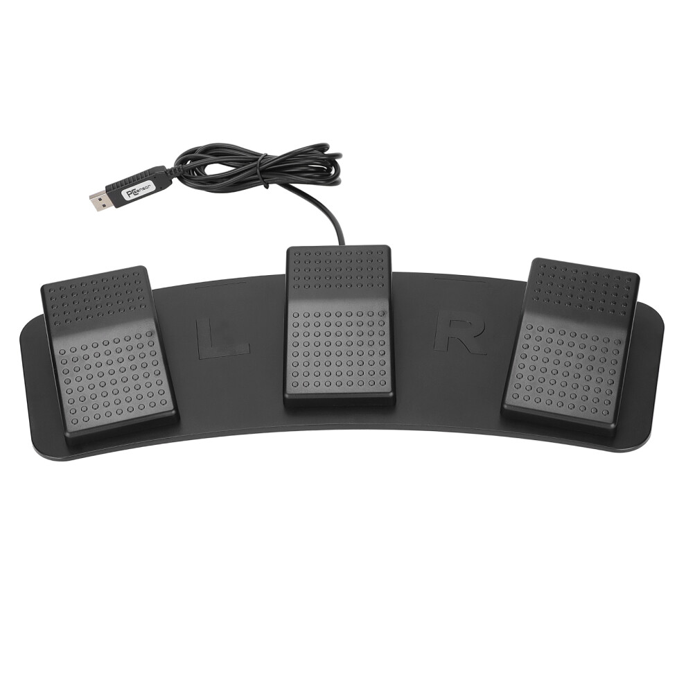 Usb Triple Foot Switch Pedal Multifunctional Mechanical Switch Foot Switch Pedal For Playing Game Factory Testing 6941321501446