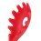 3 Stück Silikon-Spaghetti-Löffel, 28.5x6cm, Rot 11