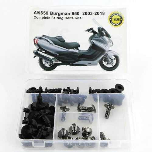 Κατάλληλο για Suzuki AN650 Burgman 650 2003-2018 Πλήρες κάλυμμα, πλήρες