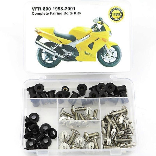 Κατάλληλο για Honda VFR800 1998-2001 Πλήρες σετ μπουλονιών μοτοσι