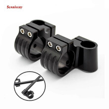 Aluminium Motorrad 31 33 35 36 37 41 43 45 46 47 48 50 51 52 53 54 mm Gabel Clip Höhe Griff Clamp ~