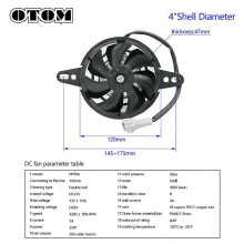 Universal CNC αλουμινίου για μοτοσικλέτα MY04s ηλεκτρικό ανεμιστ