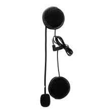 3,5 mm mikrofon, högtalare, headset och hörlursklämma för V4 V6 motorcykel Bluetooth-intercom ~ 10251