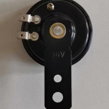 1 clacson elettrico universale per motocicletta 12V 24V 48V 60V, altoparlanti rotondi impermeabili per