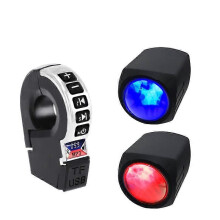 12V Universal Motorcycle Audio Bicycle System Kaiuttimet Vedenpitävät Ohjaustanko Kaiuttimet USB TF
