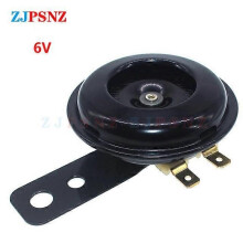Elcykel Elmotorcykel Scooter Horn Kit 6v 12v 24v 36v 48v 60v 72v Vattentät Rund Superhög