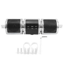 Moottoripyörän Bluetooth Stereokaiutin MP3 Audio Ohjaustanko Toisto Vesitiivis Korkea äänenlaatu~10391