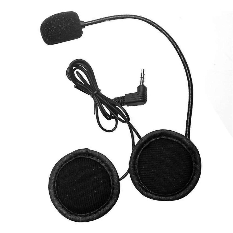 3,5 Mm Bluetooth Intercom Mikrofon Lautsprecher Headset V4v6 Interphone Universal Kopfhörer Intercom