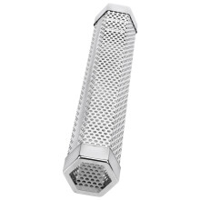 12 Inch Smoker Tube Rhombus Stainless Steel Pellet Smoker Tube BBQ Smoked Box Fruit Wood Barbecue Tools