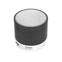Uusi Hot kannettava Crack-kaiutin värikkäät LED-valot ulkomakuuhuoneen kaiutin Bluetooth-yhteensopiva