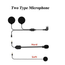M3 Motorcykel Grupp Intercom Hjälmtillbehör M3 WIFI-inspelare Originaldelar Mjukt Hårt Headset Mikrofon