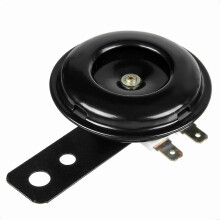 Kit clacson universale per motocicletta elettrica 12V 1,5A 105dB Altoparlante di segnale Clacson rotondo