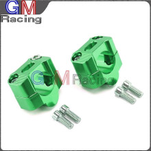 CNC Aluminium Styre Fat Bar Riser Monteringsklämma Adapter 22MM till 28MM för Pit Dirt Bike Motorcykel