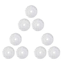 Mop Micro-Head Navulling voor 360 Spin Magic Mop-Microvezel Vervangende Mopkop-Ronde Vorm Standaardmaat