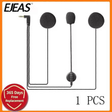 V6 Pro Intercom-klämma 3,5 mm mikrofonhögtalare Headset för V4 V6 Motorcykel Bluetooth-intercom ~ 13185