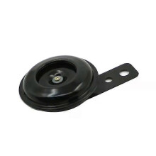 Sirena de aire eléctrica de 6 V y 105 dB, resistente al agua, con montaje en negro, altavoz de CC para