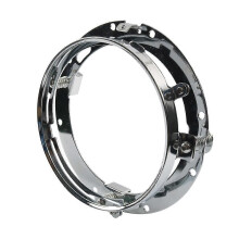7-tums LED-strålkastarmonteringsfäste Rund ringstrålkastarfäste Lamphållare för Harley Davidson motorcykel