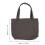 Yoga Tasche Große Kapazität 35x45cm Grau 10