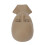 Wimpernmodellkopf Braun Silikon 28x14x10cm 7