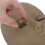 Wimpernmodellkopf Braun Silikon 28x14x10cm 4