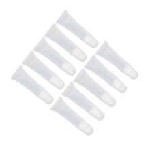 10 pezzi, tubi vuoti per lucidalabbra da 15,0 ml in PVC, portatili, fai da te