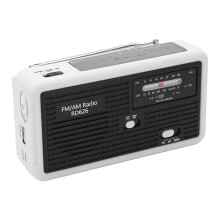 Radio meteo di emergenza 1000mAh 148x80x40mm Nero