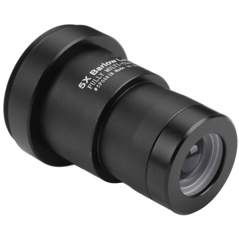 Barlow Lenses 1.25In 5X Film Telescope Barlow Lenses With T2 Mount M35 Thread Astronomical Telescope Accessories Green 8741321506094