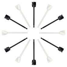 AD-12 stuks boorpeddels, herbruikbare epoxyharsmixer, epoxymixerpeddels, mixerpeddel voor boorhars