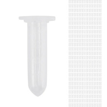 500 stuks 2 ml microcentrifugebuis reageerbuisflesje met doorzichtige plastic flesjes, container met